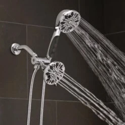 Oxygenics Hero Chrome 63-Spray Dual Shower Head 2-GPM (7.6-LPM) 10 Oxygenics Hero Chrome 63-Spray Dual Shower Head 2-GPM (7.6-LPM) -Alliee Bath And Faucet Shop 010147933765 08149471 1800x1800