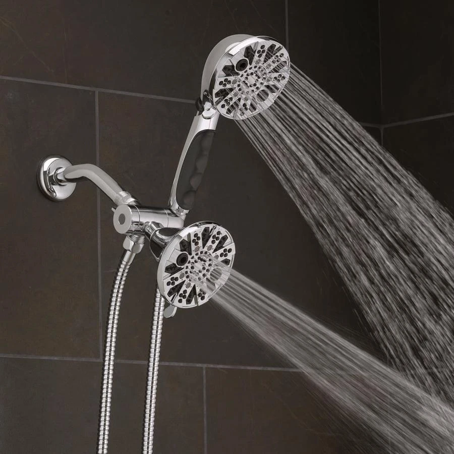 Oxygenics Hero Chrome 63-Spray Dual Shower Head 2-GPM (7.6-LPM) 4 Oxygenics Hero Chrome 63-Spray Dual Shower Head 2-GPM (7.6-LPM) - Image 2