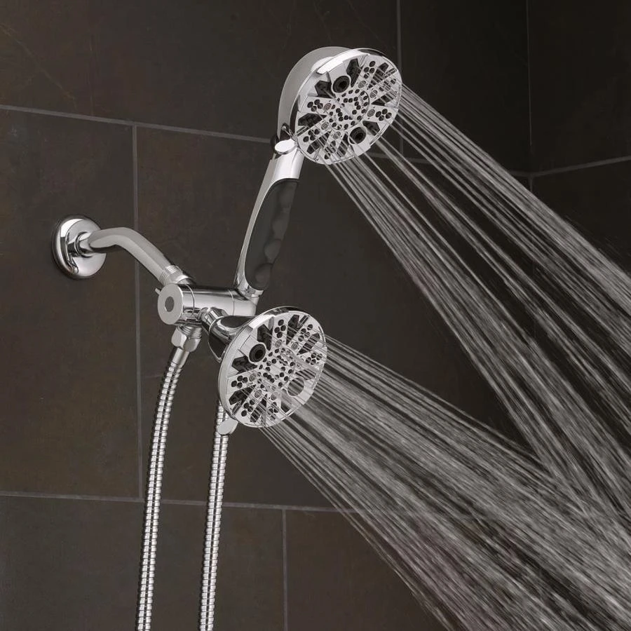 Oxygenics Hero Chrome 63-Spray Dual Shower Head 2-GPM (7.6-LPM) 3 Oxygenics Hero Chrome 63-Spray Dual Shower Head 2-GPM (7.6-LPM)