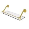 Allied Brass Prestige Monte Carlo Polished Brass 1-Tier Brass Wall Mount Bathroom Shelf -Alliee Bath And Faucet Shop 013895236591xl 1800x1800
