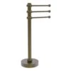 Allied Brass Vanity Top 3 Swing Arm Guest Towel Holder With Twisted Accents In Antique Brass -Alliee Bath And Faucet Shop 013895678186xl 1800x1800