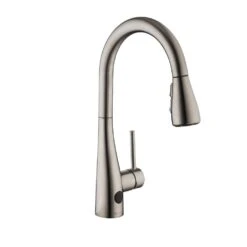 Nottely Touchless Single-Handle Pull-Down Kitchen Faucet With TurboSpray And FastMount In Stainless Steel -Alliee Bath And Faucet Shop 01725efa2a926251e474e3eb3114f03b 1800x1800