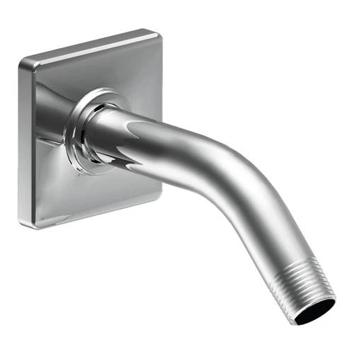 Moen Brushed Nickel Shower Arm And Flange 4 Moen Brushed Nickel Shower Arm And Flange - Image 2