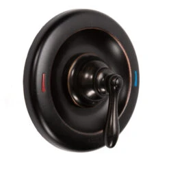 Moen Caldwell Mediterranean Bronze 1-Handle Faucet With Valve