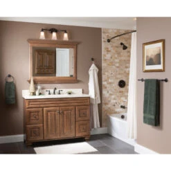 Moen Caldwell Mediterranean Bronze 1-Handle Faucet With Valve -Alliee Bath And Faucet Shop 026508236116 08174347 1800x1800