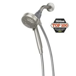 Moen Engage With Magnetix Spot Resist Brushed Nickel Handheld Shower 2.5-GPM (9.5-LPM) -Alliee Bath And Faucet Shop 026508258033xl 1800x1800