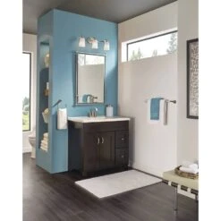 Moen Oxby Spot Resist Brushed Nickel 2-handle 4-in Centerset WaterSense Bathroom Sink Faucet With Drain -Alliee Bath And Faucet Shop 026508262924 05103531 1800x1800