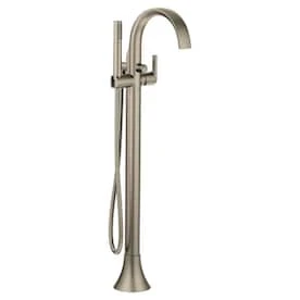 Moen Doux 1-Handle Freestanding Bathtub Faucet With Hand Shower 3 Moen Doux 1-Handle Freestanding Bathtub Faucet With Hand Shower