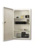 Jensen Security Cabinet 15.75-in X 26-in Rectangle Recessed Medicine Cabinet -Alliee Bath And Faucet Shop 026715208067 02985221 1800x1800