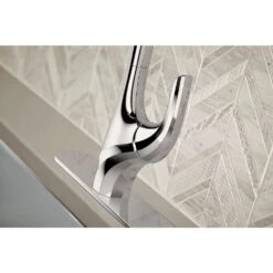 Trielle Single-Handle Pull-Down Sprayer Kitchen Faucet In Chrome 20 Trielle Single-Handle Pull-Down Sprayer Kitchen Faucet In Chrome -Alliee Bath And Faucet Shop 0313675f5d03da556ada70d171a7c600 1800x1800