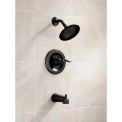 Delta Windemere Oil Rubbed Bronze 1-Handle Bathtub And Shower Faucet -Alliee Bath And Faucet Shop 034449624244 04873774 1800x1800