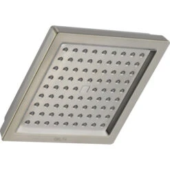 Delta Universal Showering Components Stainless 1-Spray Rain Shower Head 2.5-GPM (9.5-LPM)