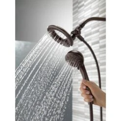 Delta In2ition Venetian Bronze 4-Spray Dual Shower Head 1.75-GPM (6.6-LPM) -Alliee Bath And Faucet Shop 034449641067 12170748 1800x1800