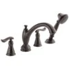 Valspar Delta Linden Venetian Bronze 2-Handle Residential Deck Mount Roman Bathtub Faucet With Hand Shower 2 Valspar Delta Linden Venetian Bronze 2-Handle Residential Deck Mount Roman Bathtub Faucet With Hand Shower -Alliee Bath And Faucet Shop 034449650236 1800x1800
