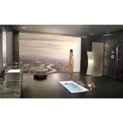 Delta 0.5-in Chrome Universal Shower Arm And Flange 23 Delta 0.5-in Chrome Universal Shower Arm And Flange -Alliee Bath And Faucet Shop 034449671644 12171726 1800x1800