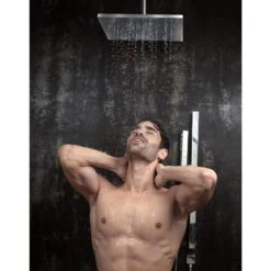 Delta 0.5-in Chrome Universal Shower Arm And Flange 24 Delta 0.5-in Chrome Universal Shower Arm And Flange -Alliee Bath And Faucet Shop 034449671644 12171727 1800x1800