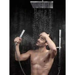 Delta 0.5-in Chrome Universal Shower Arm And Flange 19 Delta 0.5-in Chrome Universal Shower Arm And Flange -Alliee Bath And Faucet Shop 034449671644 12171734 1800x1800