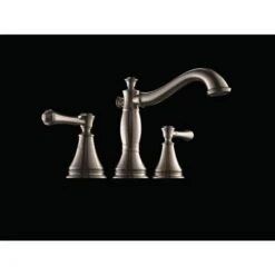 Delta Cassidy Stainless 2-handle Widespread WaterSense Bathroom Sink Faucet With Drain -Alliee Bath And Faucet Shop 034449681117 09947597 1800x1800