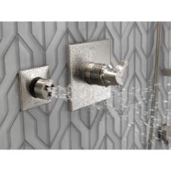 Delta Universal Showering Components Stainless 5-Spray Handheld Shower 1.75-GPM (6.6-LPM) 23 Delta Universal Showering Components Stainless 5-Spray Handheld Shower 1.75-GPM (6.6-LPM) -Alliee Bath And Faucet Shop 034449719780 12171384 1800x1800