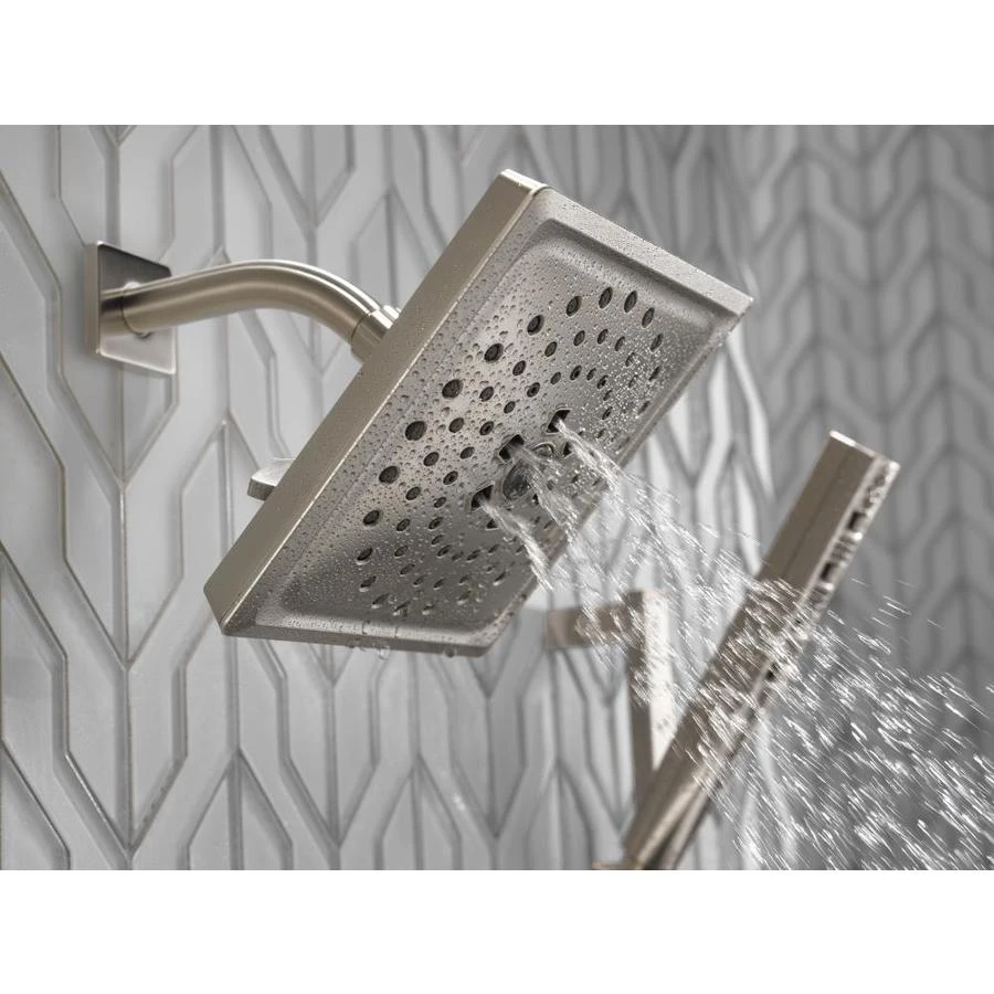 Delta Universal Showering Components Stainless 5-Spray Handheld Shower 1.75-GPM (6.6-LPM) 10 Delta Universal Showering Components Stainless 5-Spray Handheld Shower 1.75-GPM (6.6-LPM) - Image 8