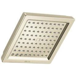 Delta Universal Showering Components Stainless 1-Spray Rain Shower Head 2.5-GPM (9.5-LPM) -Alliee Bath And Faucet Shop 034449725088xl 1800x1800