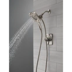 Delta Ashlyn Stainless 1-Handle Shower Faucet -Alliee Bath And Faucet Shop 034449737722 09907170 1800x1800