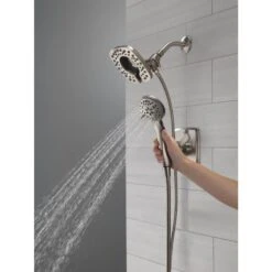 Delta Ashlyn Stainless 1-Handle Shower Faucet -Alliee Bath And Faucet Shop 034449737722 09907178 1800x1800