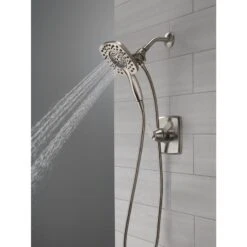 Delta Ashlyn Stainless 1-Handle Shower Faucet -Alliee Bath And Faucet Shop 034449737722 12165855 1800x1800