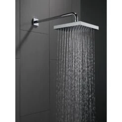 Delta Universal Showering Components Stainless 1-Spray Rain Shower Head 1.75-GPM (6.6-LPM) -Alliee Bath And Faucet Shop 034449828321 12038669 1800x1800