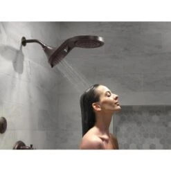 Delta Venetian Bronze 5-Spray Rain Shower Head 1.75-GPM (6.6-LPM) -Alliee Bath And Faucet Shop 034449832366 09885988 1800x1800