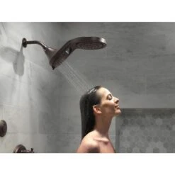 Delta Venetian Bronze 5-Spray Rain Shower Head 1.75-GPM (6.6-LPM) -Alliee Bath And Faucet Shop 034449832366 12170421 1800x1800