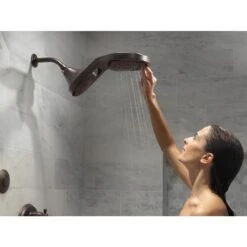 Delta Venetian Bronze 5-Spray Rain Shower Head 1.75-GPM (6.6-LPM) -Alliee Bath And Faucet Shop 034449832366 12170423 1800x1800