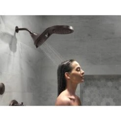 Delta Venetian Bronze 5-Spray Rain Shower Head 1.75-GPM (6.6-LPM) -Alliee Bath And Faucet Shop 034449832366 12170429 1800x1800