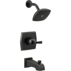 Delta Flynn Oil Rubbed Bronze 1-Handle Bathtub And Shower Faucet With Valve 13 Delta Flynn Oil Rubbed Bronze 1-Handle Bathtub And Shower Faucet With Valve -Alliee Bath And Faucet Shop 034449847742xl 1800x1800