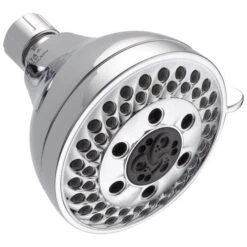 Delta Universal Showering Components Chrome 5-Spray Shower Head 1.75-GPM (6.6-LPM) -Alliee Bath And Faucet Shop 034449859509xl 1800x1800