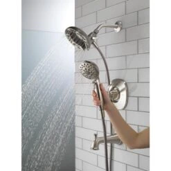 Delta Nura Venetian Bronze 1-Handle Bathtub And Shower Faucet With Valve -Alliee Bath And Faucet Shop 034449877985 09870290 1800x1800