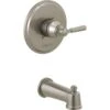 Peerless 0.5-in Brushed Nickel Bathtub/Shower Mixer 2 Peerless 0.5-in Brushed Nickel Bathtub/Shower Mixer -Alliee Bath And Faucet Shop 034449894524xl 1800x1800