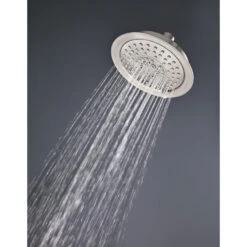 Pfister Universal Trim Brushed Stainless Steel 5-Spray Shower Head 2.5-GPM (9.5-LPM) -Alliee Bath And Faucet Shop 038877590607 03767885 1800x1800