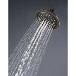 Pfister Universal Trim Brushed Stainless Steel 5-Spray Shower Head 2.5-GPM (9.5-LPM) -Alliee Bath And Faucet Shop 038877590614 03767887 1800x1800