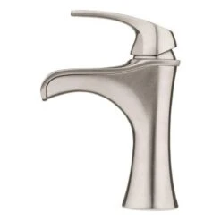 Pfister Jaida Brushed Nickel 1-handle Single Hole/4-in Centerset WaterSense Bathroom Sink Faucet With Drain -Alliee Bath And Faucet Shop 038877604090 16801805 1800x1800