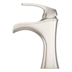Pfister Jaida Brushed Nickel 1-handle Single Hole/4-in Centerset WaterSense Bathroom Sink Faucet With Drain -Alliee Bath And Faucet Shop 038877604090 16801831 1800x1800