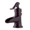Clearance; Pfister Ashfield Tuscan Bronze 1-Handle Single Hole 4-in Centerset WaterSense Bathroom Sink Faucet With Drain -Alliee Bath And Faucet Shop 038877604380 1800x1800
