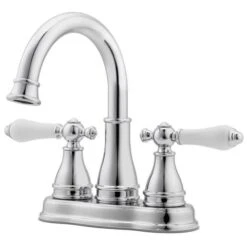 Pfister Sonterra Polished Chrome 2-handle 4-in Centerset WaterSense Bathroom Sink Faucet With Drain -Alliee Bath And Faucet Shop 038877604410xl 1800x1800