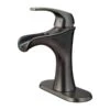 Pfister Jaida Tuscan Bronze 1-handle Single Hole WaterSense Bathroom Sink Faucet With Drain -Alliee Bath And Faucet Shop 038877604465 11091300 1800x1800