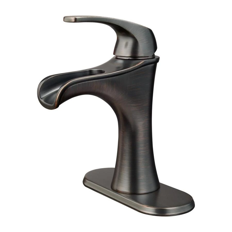 Pfister Jaida Tuscan Bronze 1-handle Single Hole WaterSense Bathroom Sink Faucet With Drain 3 Pfister Jaida Tuscan Bronze 1-handle Single Hole WaterSense Bathroom Sink Faucet With Drain