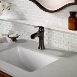 Pfister Jaida Tuscan Bronze 1-handle Single Hole WaterSense Bathroom Sink Faucet With Drain 7 Pfister Jaida Tuscan Bronze 1-handle Single Hole WaterSense Bathroom Sink Faucet With Drain -Alliee Bath And Faucet Shop 038877604465 11091301 1800x1800