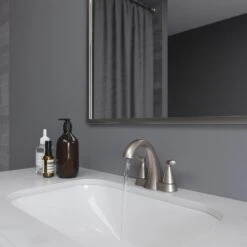 Pfister Masey Brushed Nickel 2-handle 4-in Centerset WaterSense Bathroom Sink Faucet With Drain -Alliee Bath And Faucet Shop 038877623299 08196830 1800x1800