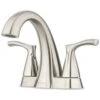 Pfister Masey Brushed Nickel 2-Handle 4-in Centerset WaterSense Bathroom Sink Faucet With Drain -Alliee Bath And Faucet Shop 038877623299 1800x1800