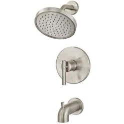 Pfister Contempra Brushed Nickel 1-handle Bathtub And Shower Faucet -Alliee Bath And Faucet Shop 038877631690xl 1800x1800