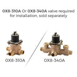 Pfister Deckard Matte Black 1-Handle Shower Faucet -Alliee Bath And Faucet Shop 038877633588 15009196 1800x1800